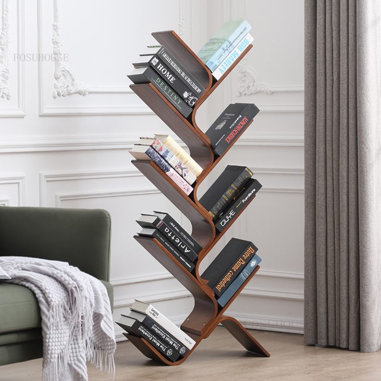 Nordic-Solid-Wood-Bookshelf-Modern-Minimalist-Book-Shelf-Floor-Shelving-Creative-Tree-Shaped-Bookcas-155