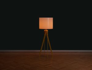 Photo Acrylic floor lamp