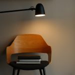 Photo industrial-style table lamp