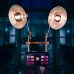 Photo retro wall lamp