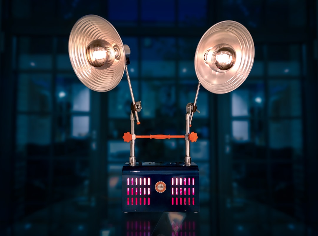 Photo retro wall lamp