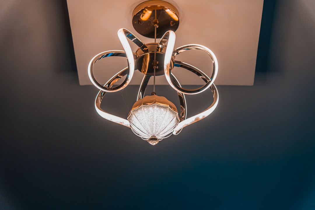 Photo 3D printed floor lamp