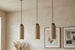 Embracing Imperfection: Wabi Sabi Travertine Pendant Lights Collection