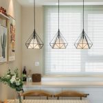 Photo Scandinavian glass pendant lights