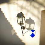 Photo outdoor wall light